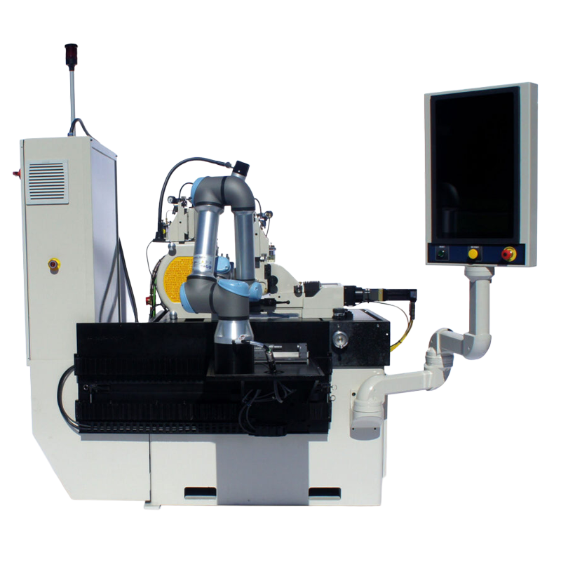 12x4 Hi-Accuracy Infeed with UR Robot | Royal Master Grinders